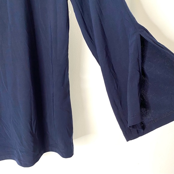 Nine West Midnight Blue Keyhole Ring Blouse NWT - Picture 4 of 8